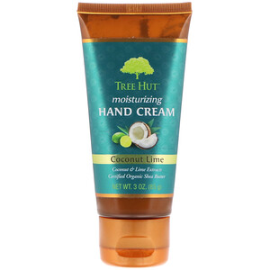 Отзывы о Tree Hut, Moisturizing Hand Cream, Coconut Lime, 3 oz (85 g)