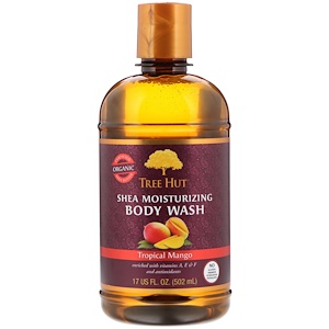 Отзывы о Tree Hut, Shea Moisturizing Body Wash, Tropical Mango, 17 fl oz (502 g)