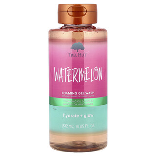 Tree Hut, Foaming Gel Wash, Watermelon , 18 fl oz (532 ml)