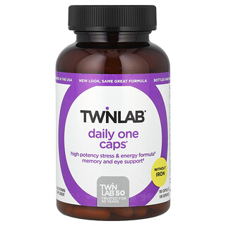 Twinlab, Daily One Caps®, Without Iron, 180 Capsules
