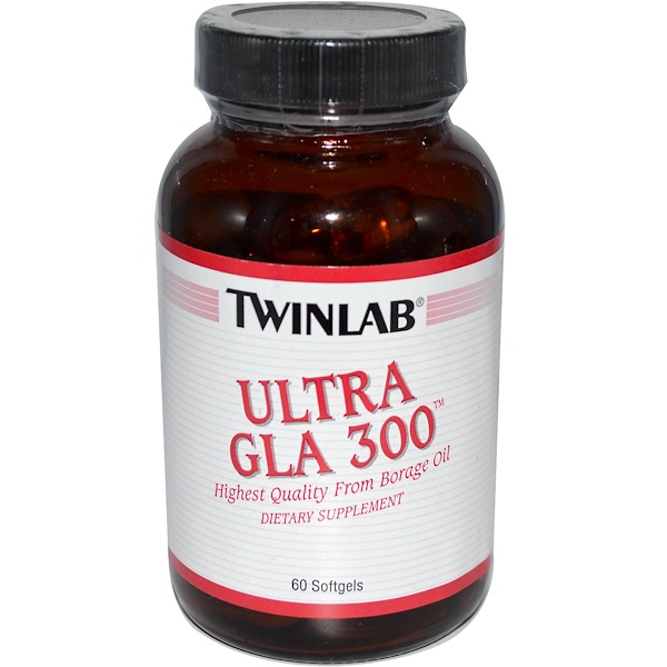Twinlab, Ultra GLA 300, 60 Softgels (Discontinued Item) 