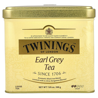 Twinings, Té Earl Grey a granel, 200 g (7,05 oz)