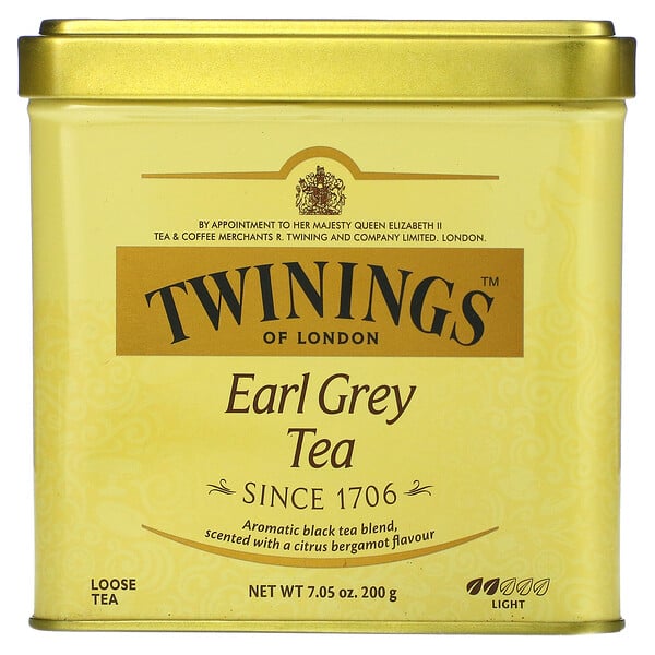 Earl Grey Loose Tea, Light, 7.05 oz (200 g)