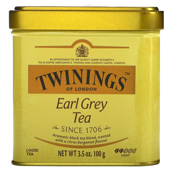 Earl Grey, листовой чай, 100 г (3,53 унции)