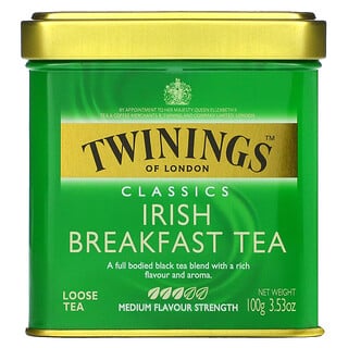 Twinings, 經典，愛爾蘭早餐散茶，3.53盎司（100克）