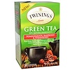 Twinings, 緑茶、ザクロ、ラズベリー&ストロベリー、ティーバッグ20袋、1.06オンス(30 g)