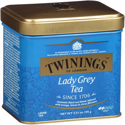 Lady Grey, листовой чай, 100 г (3,53 унции)
