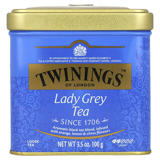 Twinings, Chá a granel Lady Grey, 100 g (3,5 oz)