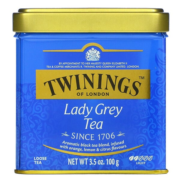 Lady Grey, листовой чай, 100 г (3,5 унции)