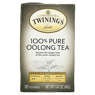 Twinings, 100% Reiner Oolong-Tee, 20 Teebeutel, 1,41 oz (40 g)
