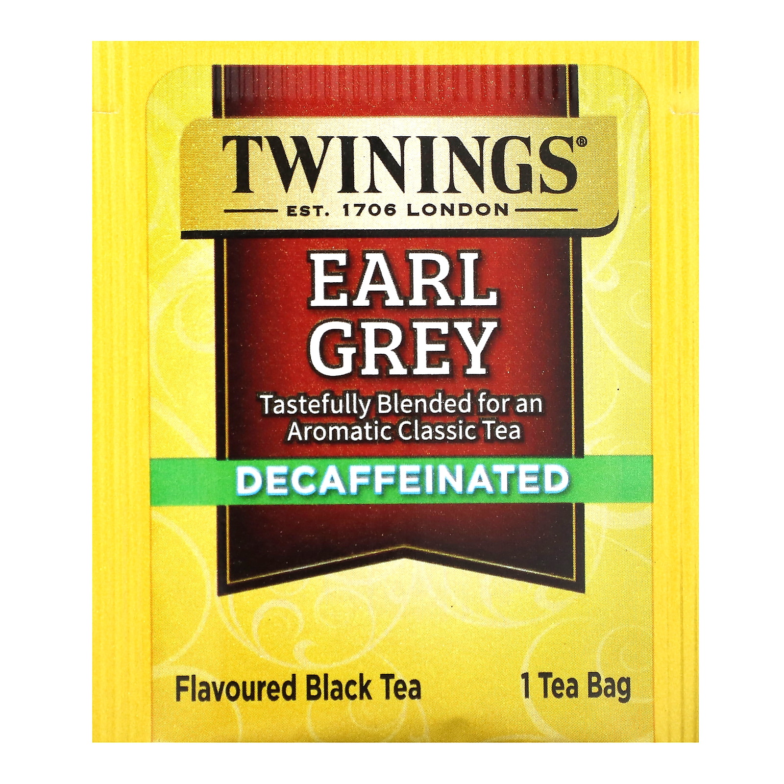 Aromatisierter Schwarztee, Earl Grey, entkoffeiniert, 20 Teebeutel, 1,23 oz (35 g) - Bild 3 von 3