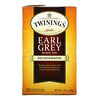 Twinings, Черный чай Earl Grey, без кофеина, 20 чайных пакетиков, 35 г (1,23 унции)