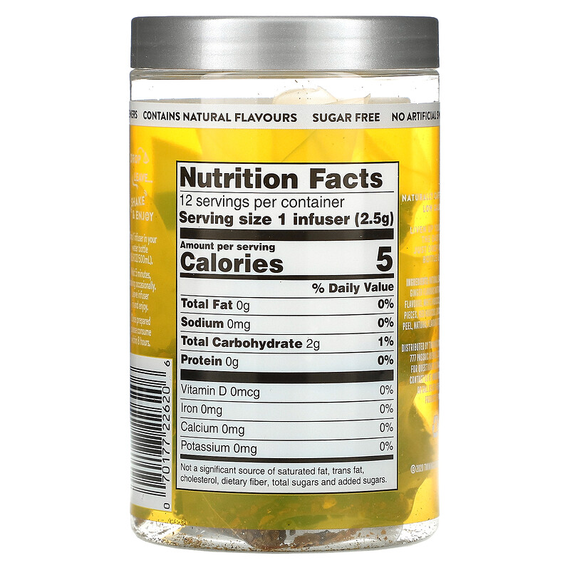 Twinings, Cold Infuse, Flavoured Cold Water Enhancer, Lemon & Ginger