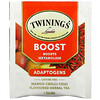 Twinings, Boost, Adaptogens, Mango Chili Chai Flavored Herbal Tea, Caffeine Free, 18 Tea Bags, 0.95 oz (27 g)