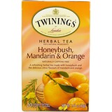 Twinings, Травяной чай: циклопия, мандарин, апельсин, без кофеина, 20 отдельных чайный пакетов, 1.41 унц. (40 г) отзывы