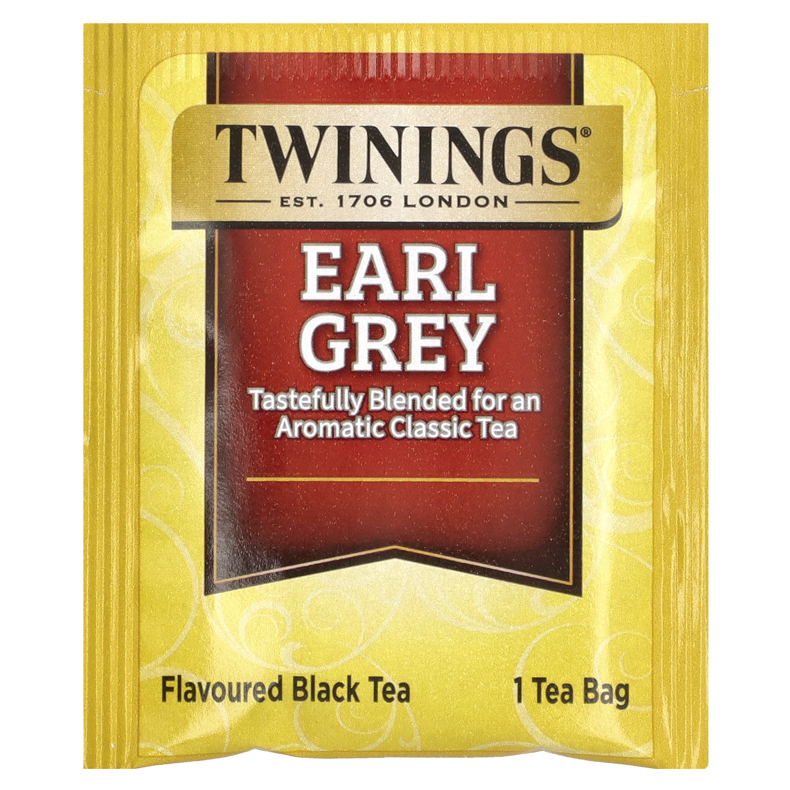 Flavored Black Tea, Earl Grey , 100 Tea Bags, 7.05 oz (200 g)