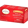 Twinings, クラシック, イギリスの朝食ティー, カフェイン抜き, 25ティーバッグ, 1.76オンス (50 g)