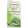 Twinings, Teh Herbal, Peppermint Murni, Bebas Kafein, 25 Kantong Teh Celup, 50 g (1,76 ons)