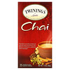 Twinings‏, תה צ‘אי, 25 שקיקי תה, 50 גרם (1.76 אונקיות)