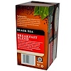 100% Органический Черный Чай, Купаж для Завтрака, 20 пакетиков, 1.41 унций (40 г)