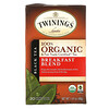 Twinings, Thé noir 100 % Bio, Mélange pour le petit déjeuner, 20 Sachets de thé, 1.41 oz (40 g)