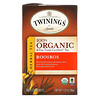 Twinings, органический травяной чай ройбуш, сертифицированный Fair Trade Certified, 20 чайных пакетиков, 36 г (1,27 унции)