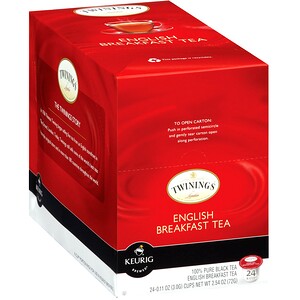 Отзывы о Твайнингс, English Breakfast Pure Black Tea, 24 Cups, 0.11 oz (3.0 g) Each