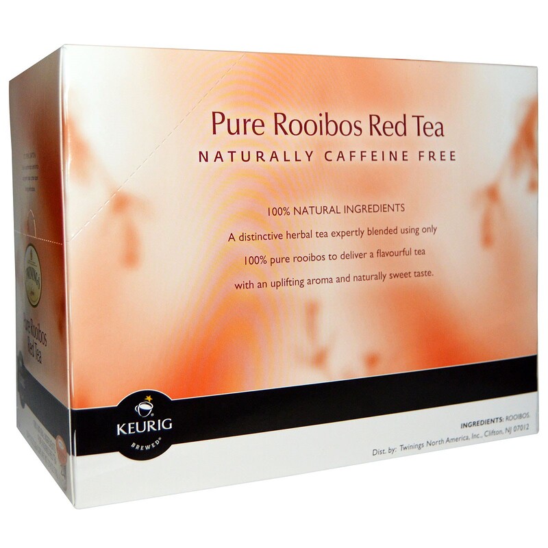 Twinings, Pure Rooibos Red Tea, Caffeine Free, 24 Cups, 0.12 oz (3.3 g