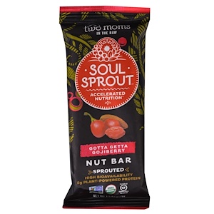 Купить Two Moms in the Raw, Soul Sprout, Gotta Getta Gojiberry Nut Bar, 1.5 oz (43 g)  на IHerb