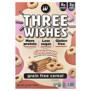 Three Wishes, Cereali senza cereali, cannella, 245 g