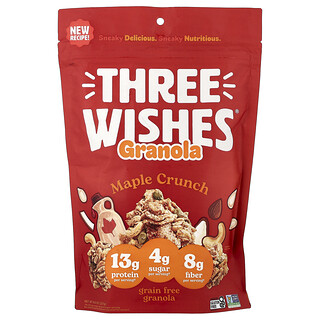 Three Wishes, Granola senza cereali, croccante all'acero, 227 g