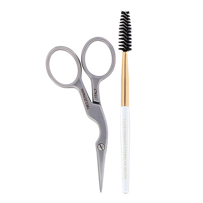 

Tweezerman Brow Shaping Scissors & Brush, 1 Count