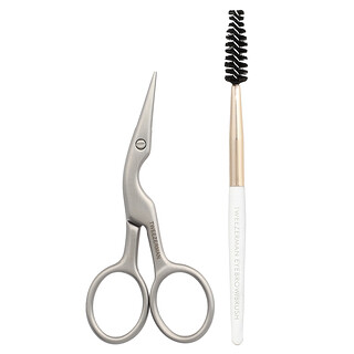 Tweezerman, Brauenformerschere und -bürste, 2-teiliges Set