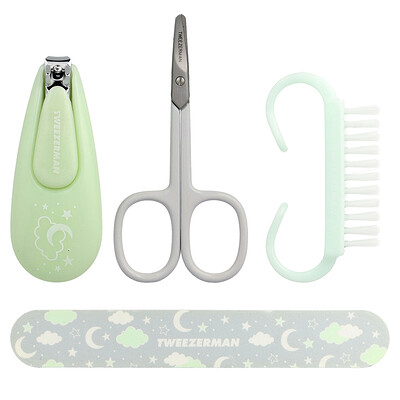 Product Image for Tweezerman, Baby Manicure Kit, 4 Piece Kit