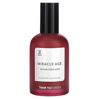 Thank You Farmer, Miracle Age, Émulsion réparatrice, 130 ml