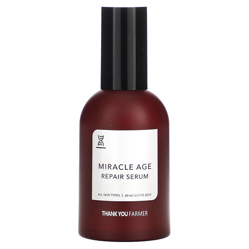 Thank You Farmer, Miracle Age, Sérum reparador, Todo tipo de piel, 60 ml (2,11 oz. líq.)