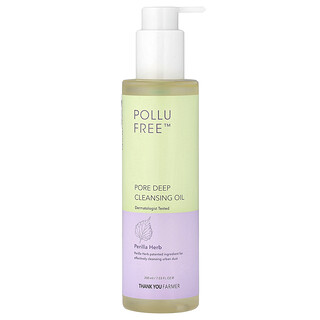 Thank You Farmer, Pollufree™, Pore Deep Cleansing Oil, Reinigungsöl für Poren, 200 ml (7,03 fl. oz.)