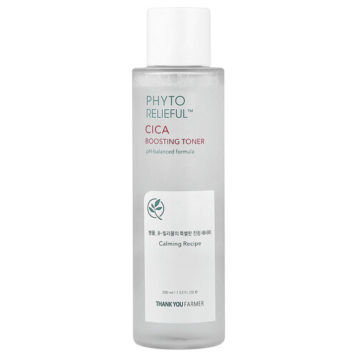 Thank You Farmer, Phyto Relieful™, Cica Boosting Toner, Gesichtswasser mit Cica, 200 ml (7,03 fl. oz.)
