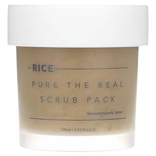 Thank You Farmer, Rice Pure The Real Scrub Pack, 100 ml