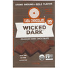 Taza Chocolate, Organic Dark Chocolate, Wicked Dark, 2.5 oz (70 g)