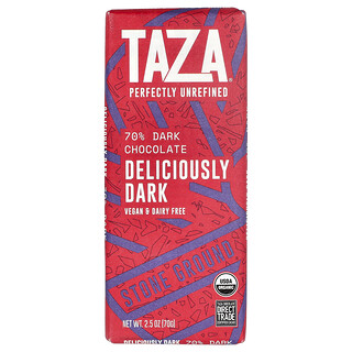 Taza Chocolate, Deliciously Dark, 70% Dark Chocolate, 2.5 oz (70 g)