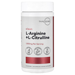 Clean, L-аргінін + L-цитрулін, 180 капсул