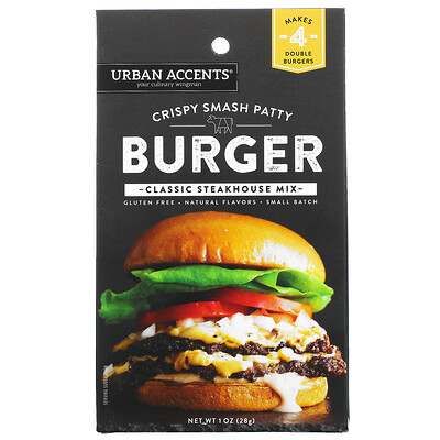 Urban Accents Бургер, классический стейкхаус, 28 г (1 унция)