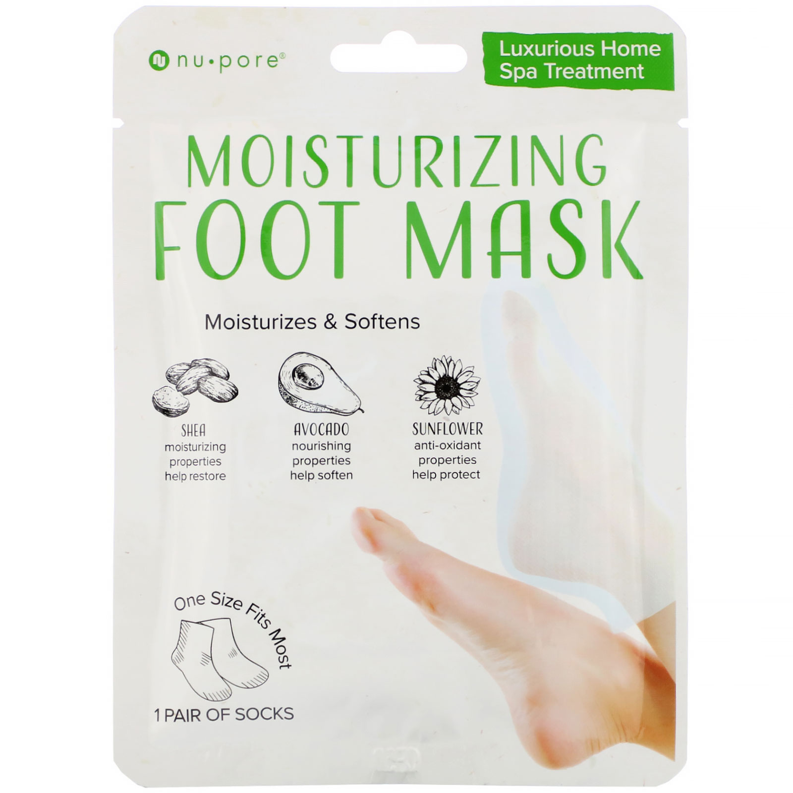 moisturizing foot socks