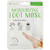 Nu-Pore, Moisturizing Foot Mask, 1 Pair