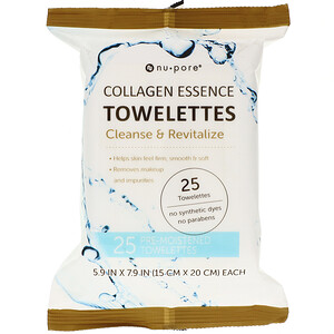 Отзывы о Юнайтэд Эксчэндж, Collagen Essence Towelettes, 25 Towelettes