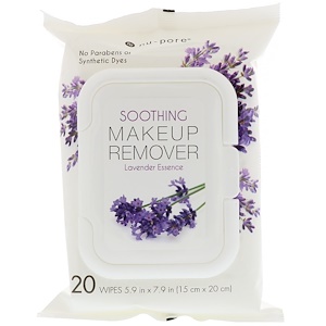 Отзывы о Юнайтэд Эксчэндж, Soothing Makeup Remover, Lavender Essence, 20 Wipes