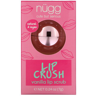 Nugg, 唇彩，香草唇部磨砂膏，0.24 盎司（7 克）