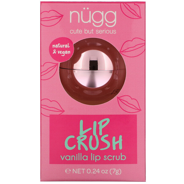 Lip Crush, Vanilla Lip Scrub, 0.24 oz (7 g)