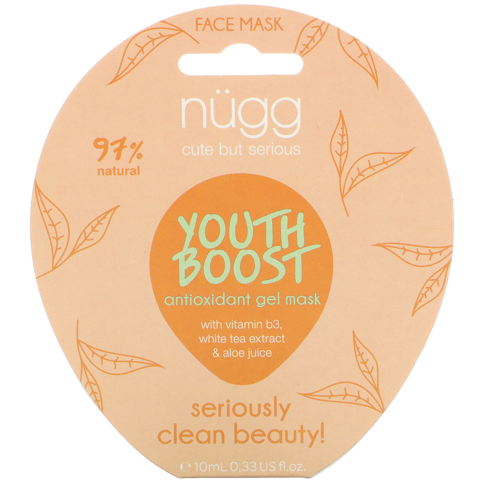 Nugg, Youth Boost Antioxidant Gel Mask,  0.33 fl oz (10 ml)